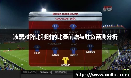 beats365波黑对阵比利时的比赛前瞻与胜负预测分析